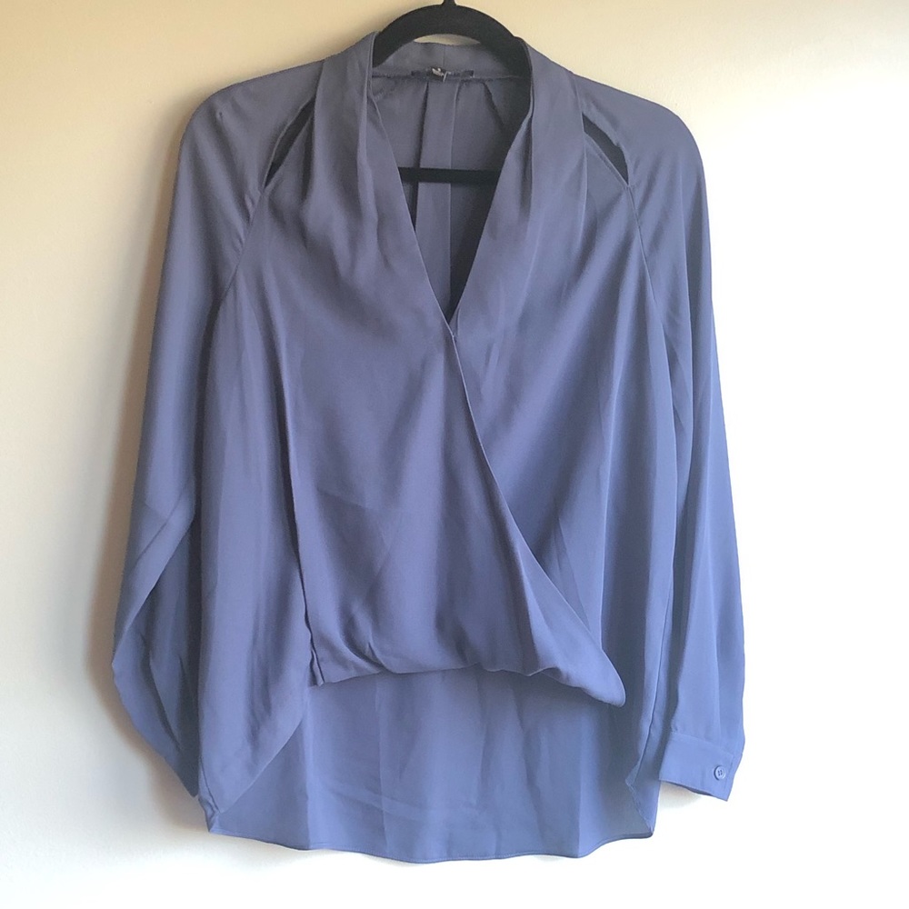 G by Giuliana Wrap Blouse- Small